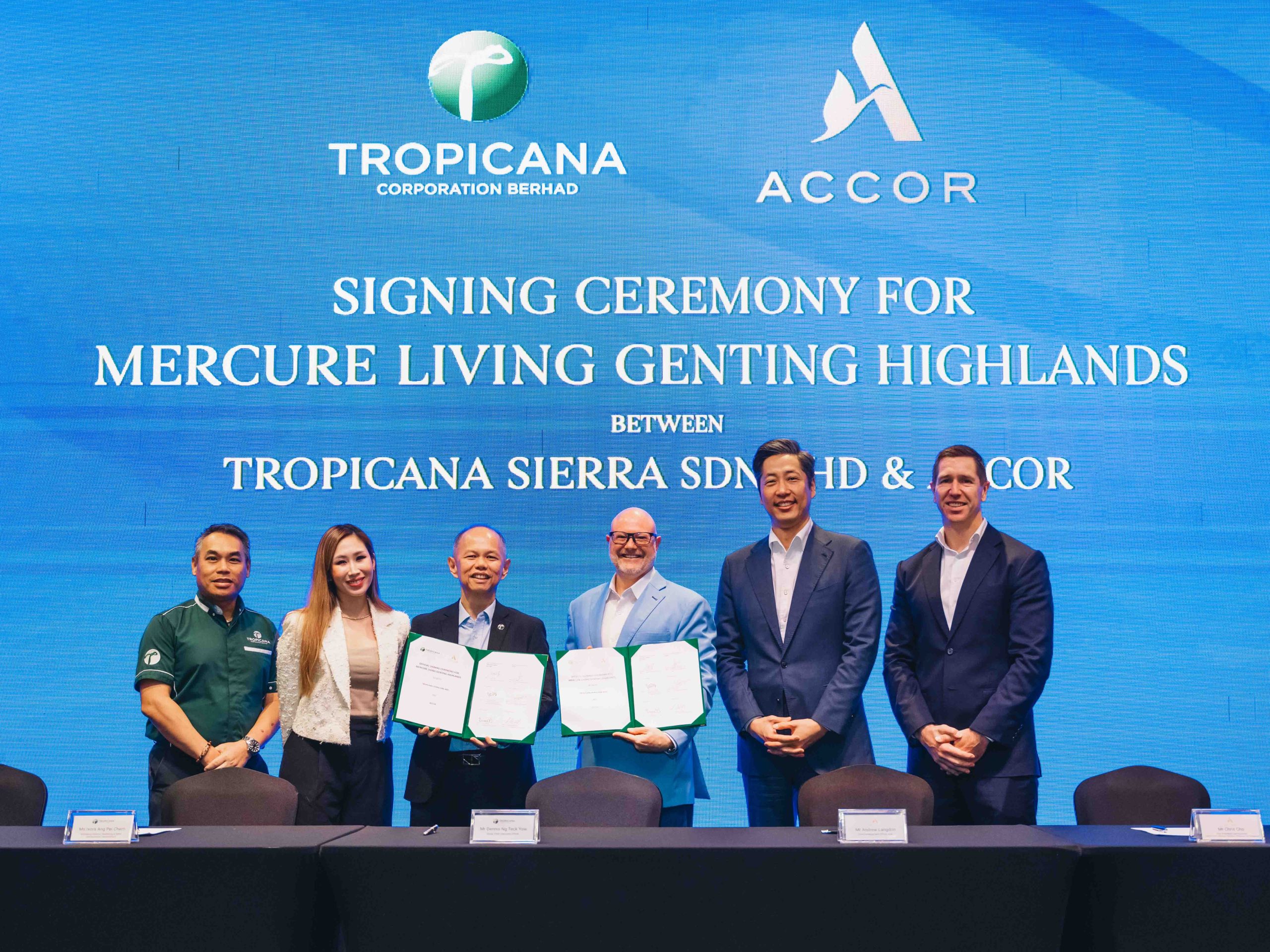 Accor Expands Malaysia Hospitality Portfolio with Mercure Living Genting Highlands Partnership with Tropicana