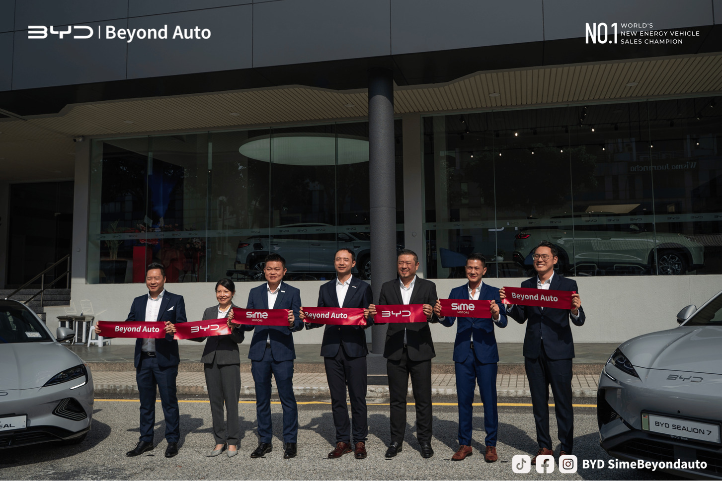 Sime Beyond Auto Perkukuh Kedudukan Sebagai Kumpulan Pengedar BYD Terbesar Malaysia Dengan Pembukaan Cawangan Keenam Di Sri Petaling