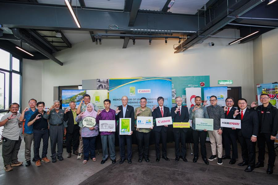PHC and Canon Malaysia Sign Five-Year Partnership to Document and Protect Penang Hill’s Biodiversity