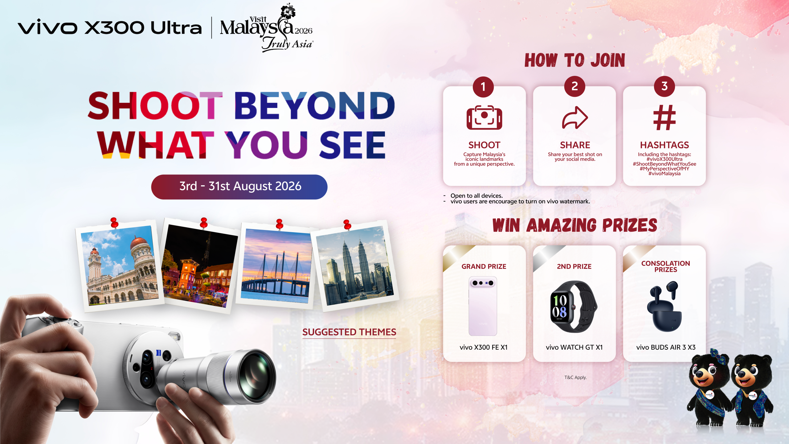 See Malaysia Differently: vivo’s Nationwide Merdeka Photography Challenge Begins This August