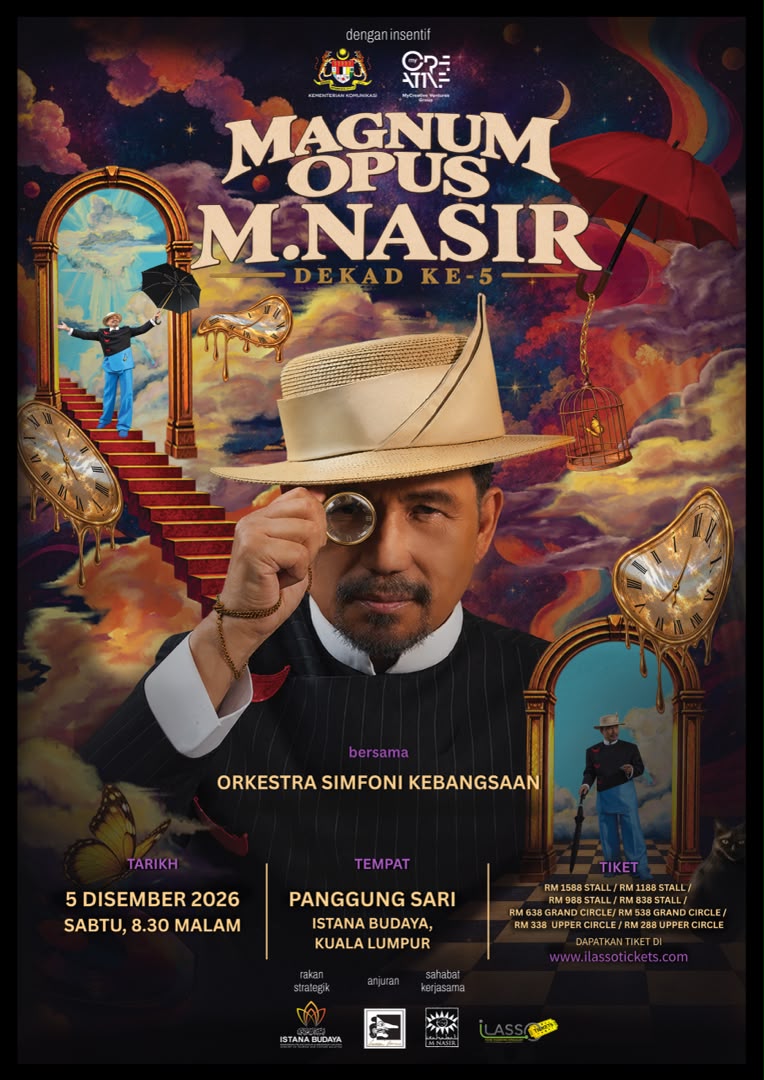 M. Nasir Raikan Lima Dekad Perjalanan Seni Menerusi Magnum Opus Dekad Ke-5