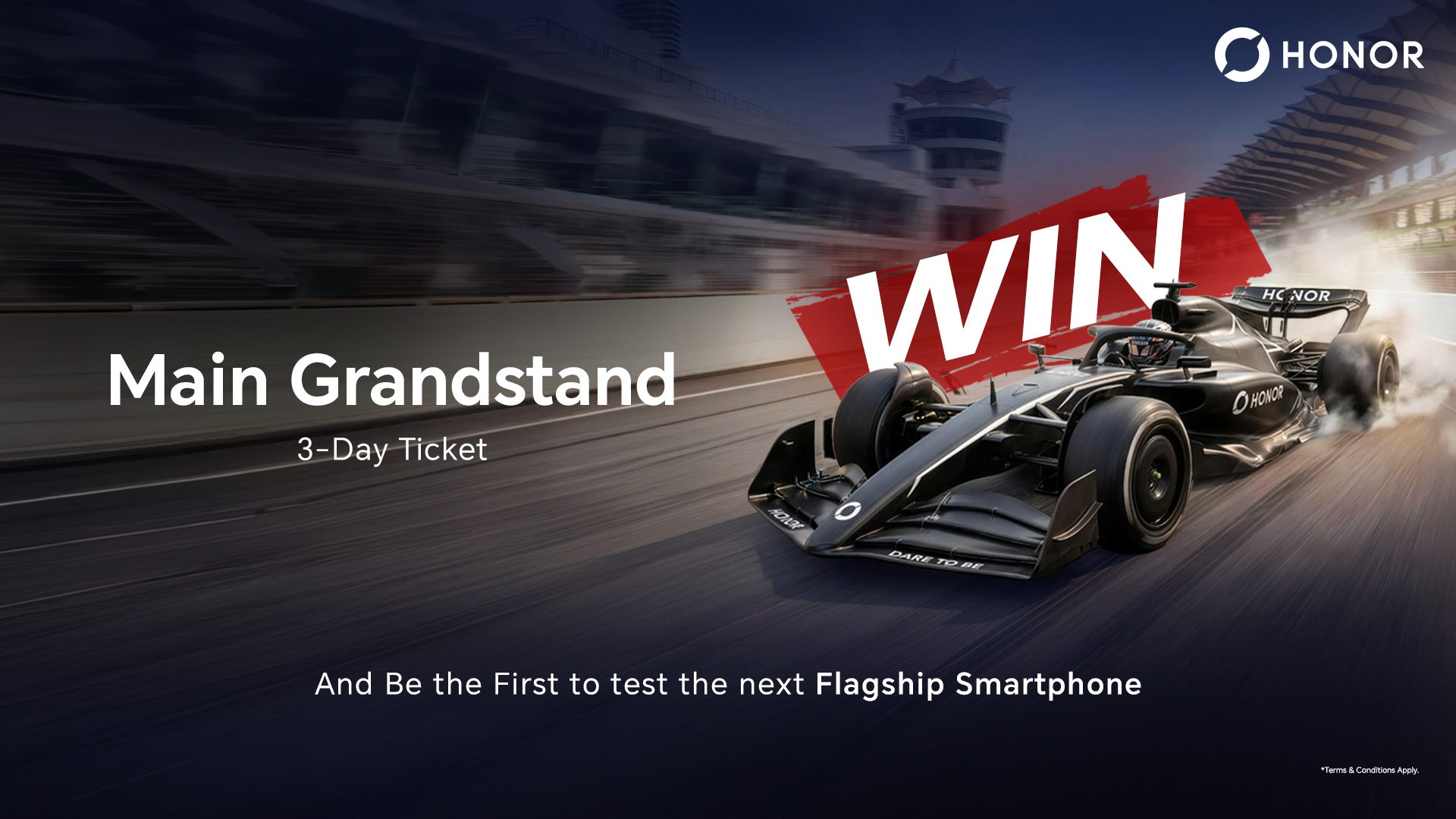 Stand a Chance to Experience F1 at Sepang with HONOR Malaysia