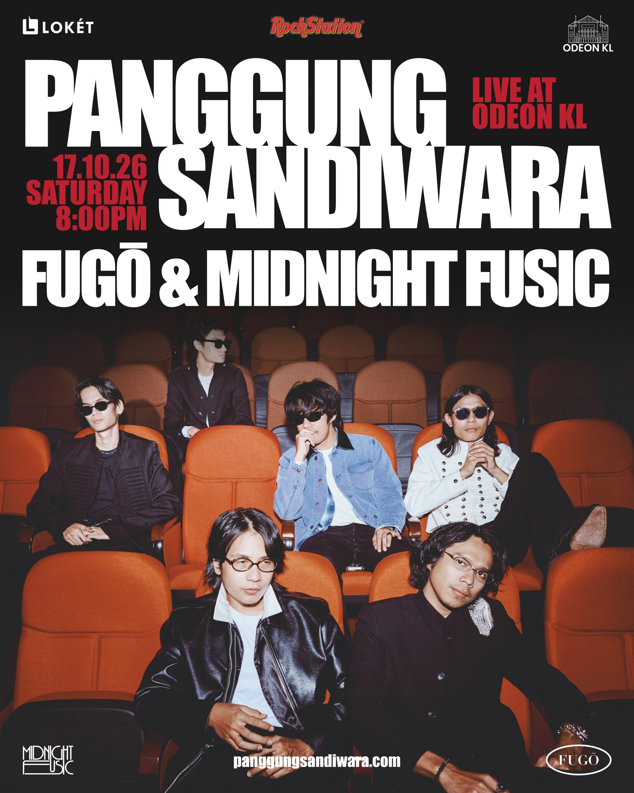 Panggung Sandiwara: FUGŌ & Midnight Fusic Bakal Berkongsi Pentas Buat Kali Pertama