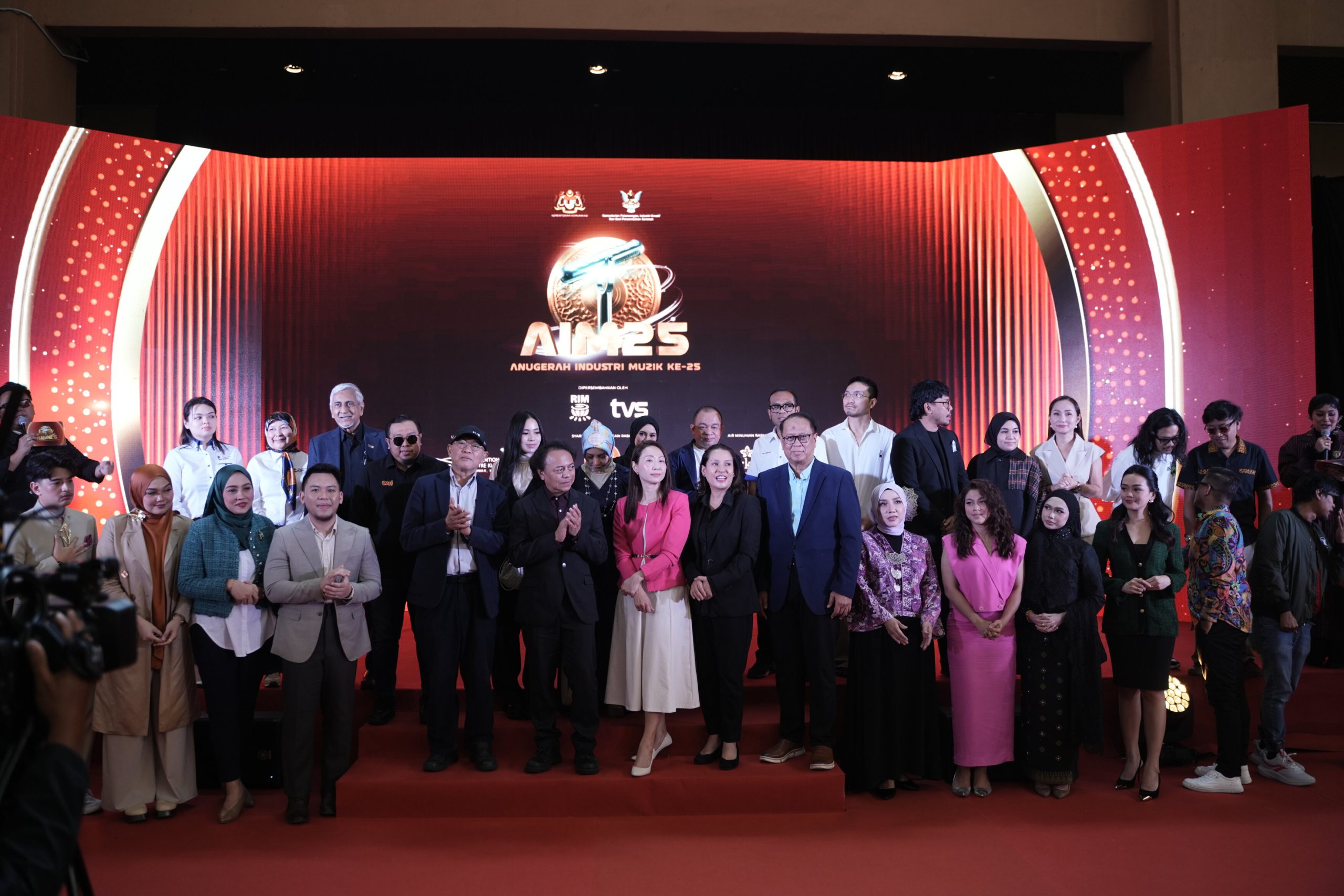 AIM25 Buka Lembaran Baharu, Kuching Jadi Pentas Sejarah Industri Muzik Malaysia