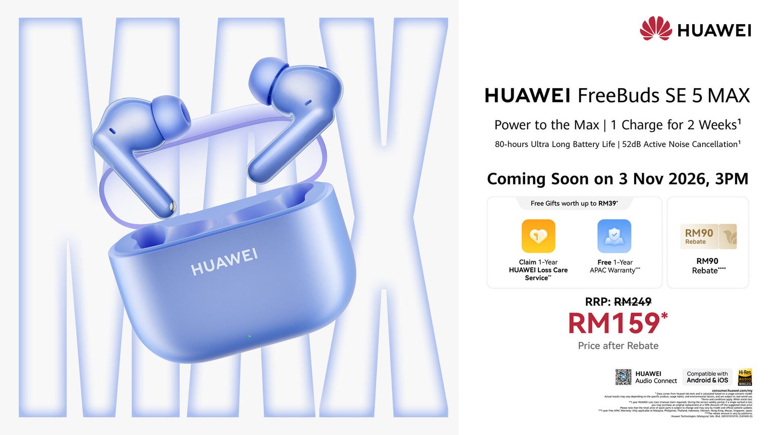 Proactive Monitoring Tool Set HUAWEI WATCH 6 Series Brings 4 Smart Upgrades To Malaysia